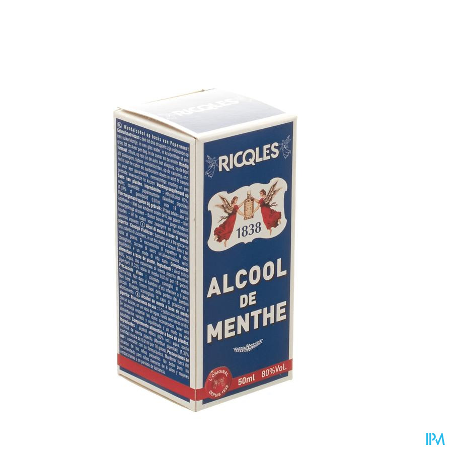 Ricqles Alcool De Menthe Fl 5cl
