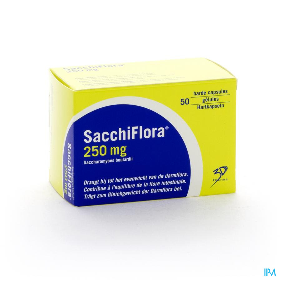 Sacchiflora 250mg Caps Dur 50 Blister
