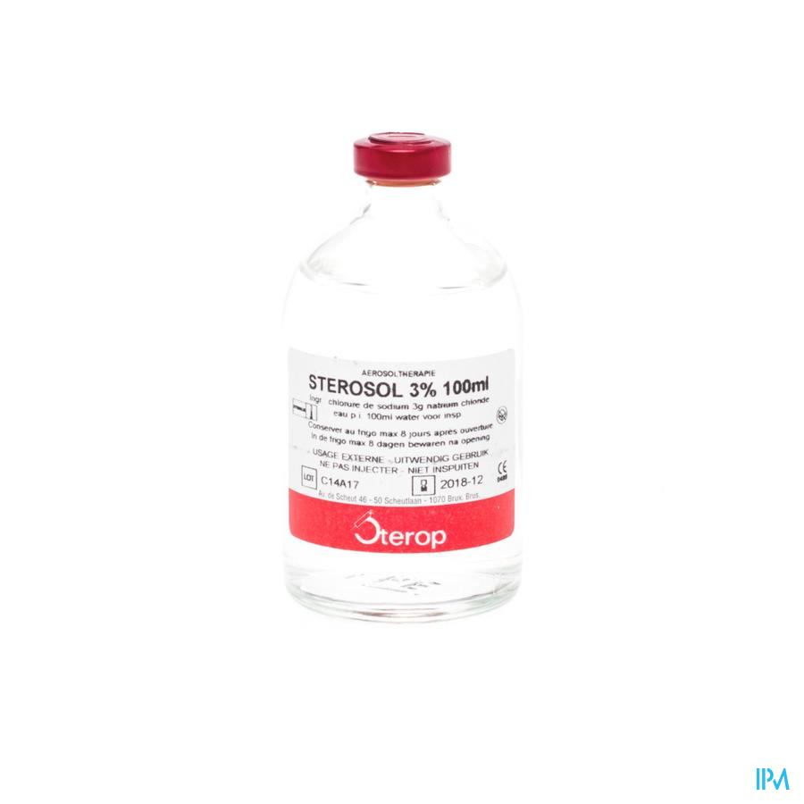 Sterosol Sterile 3% 100ml