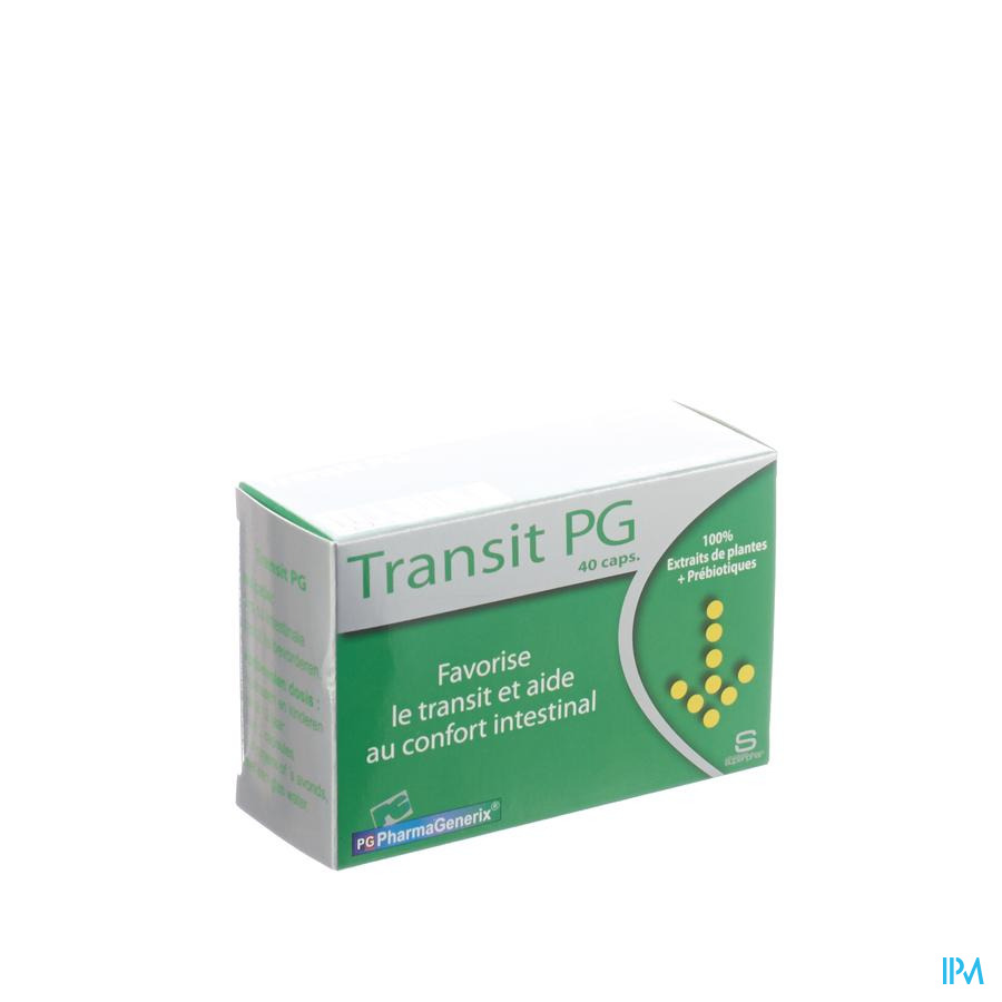 Transit Pg Pharmagenerix Blister Caps 40