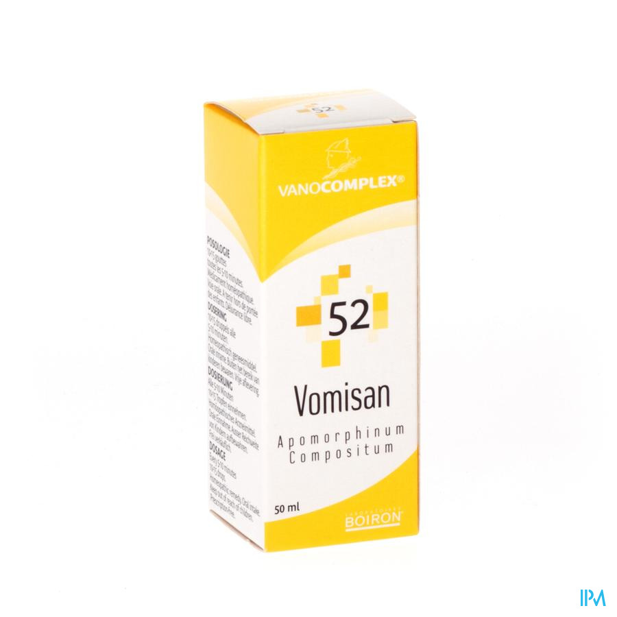 Vanocomplex N52 Vomisan Gutt 50ml Unda