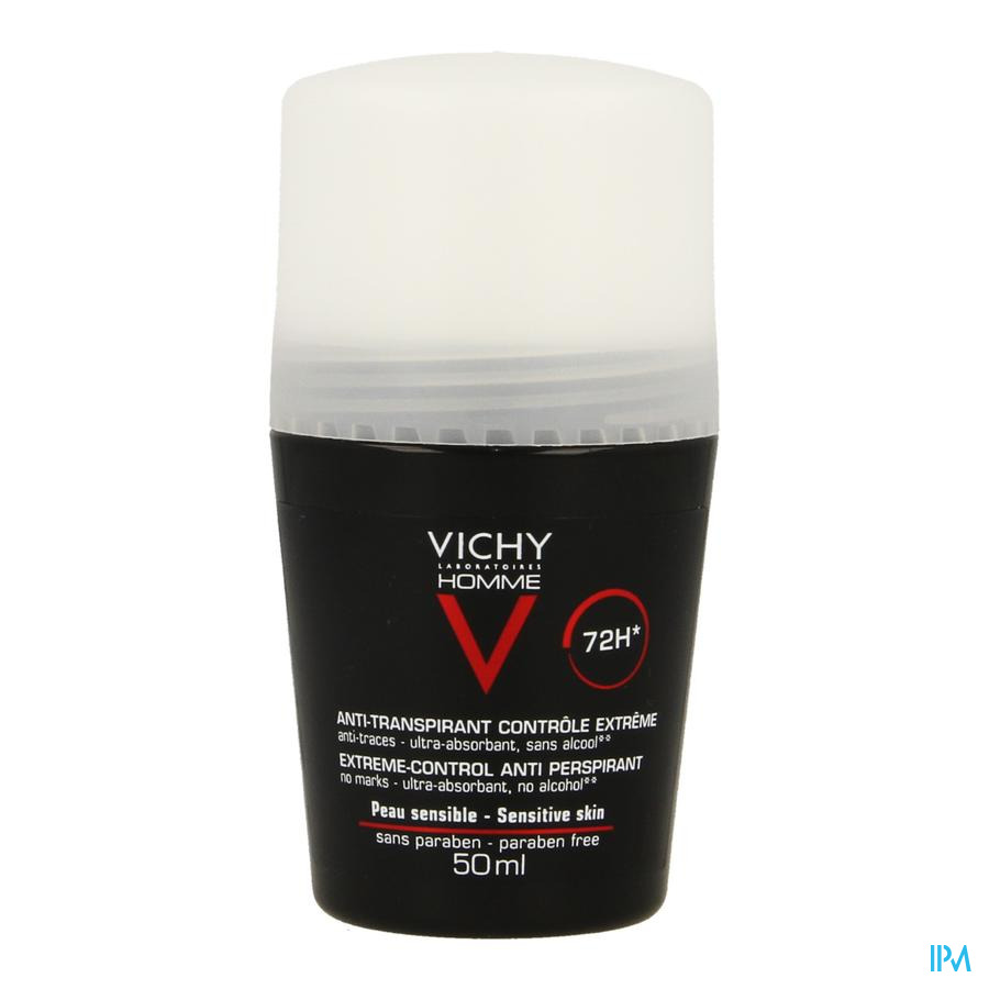 Vichy Homme Deo A/transp. 72h Bille 50ml
