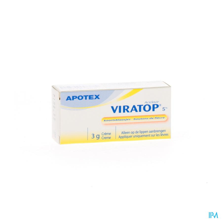 Viratop Apotex 5 % Creme 3g
