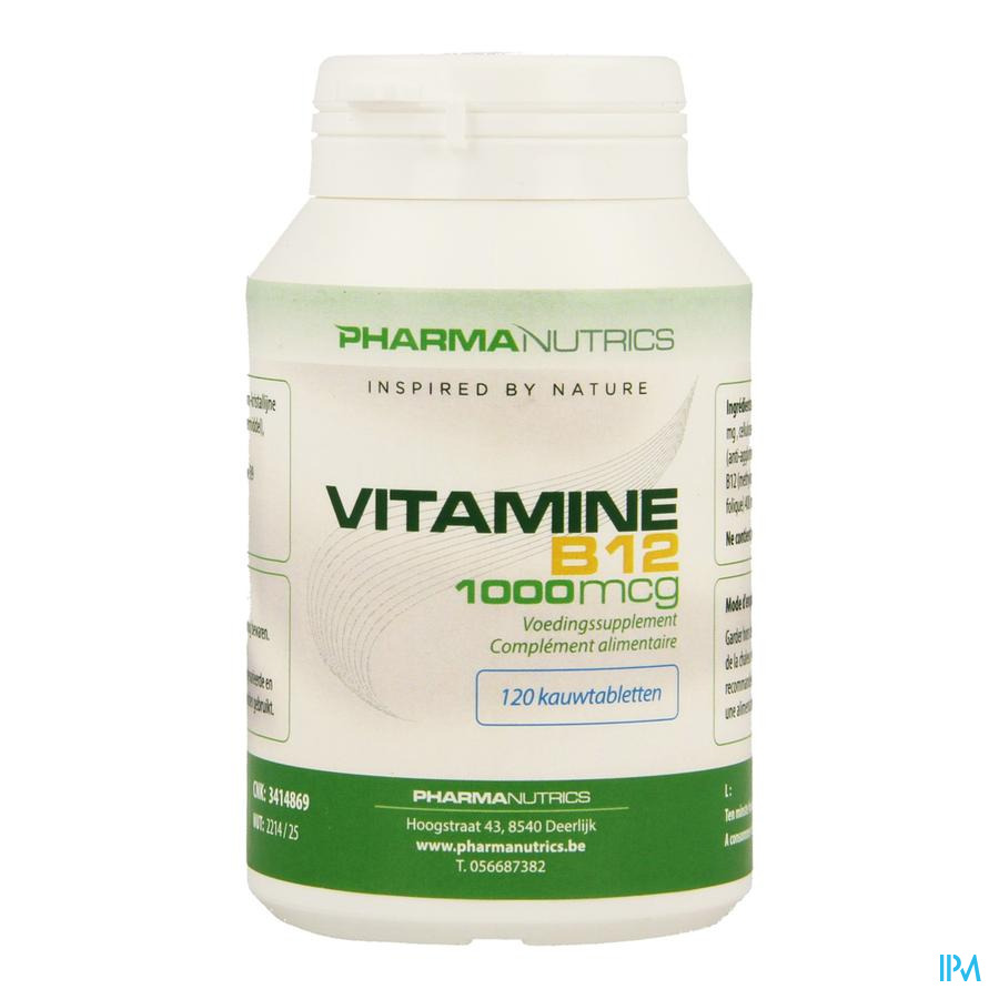 Vitamine B12 Pot Comp 120 Pharmanutrics